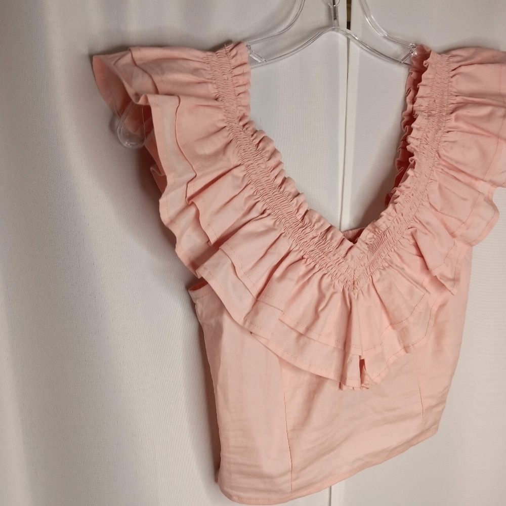 WILD FABLE Sleeveless Ruffle Top - Picture 2 of 9